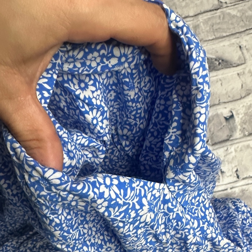 NWT J. Crew Blue Midi Dress Size 6 - Picture 12 of 15